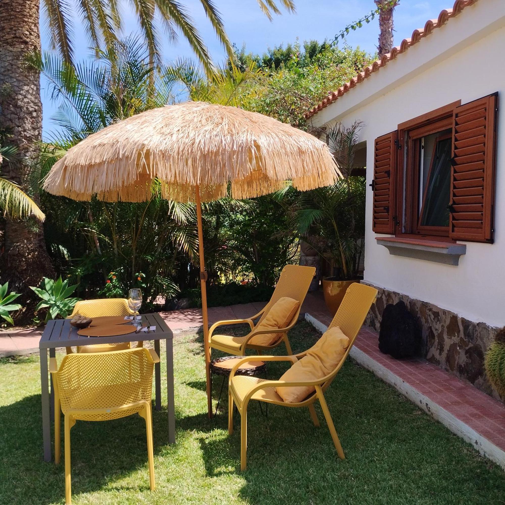 Bungalow Tropical Con Piscina Y Aire Acondicionado Maspalomas  Eksteriør billede